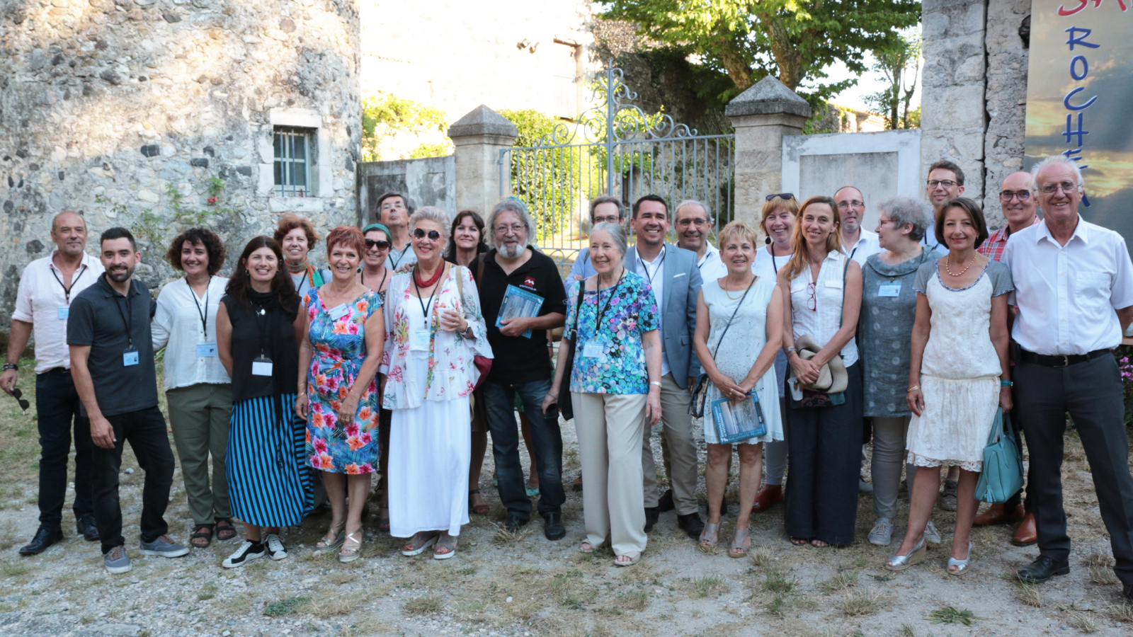 Vernissage Biennale 2018 Rochemaure Aquarelle Ardèche