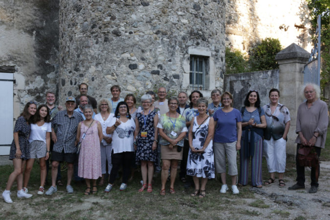 Les artistes 2021 avec les bénévoles