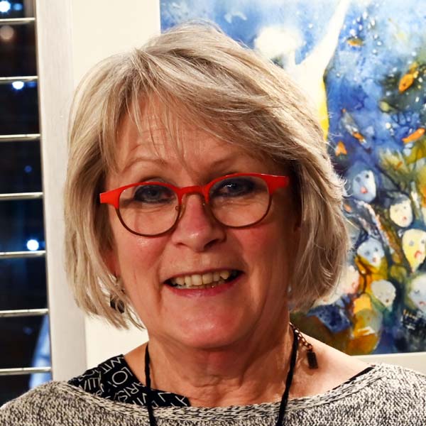 Christiane DENAYER - Biennale 2022 Rochemaure Aquarelle