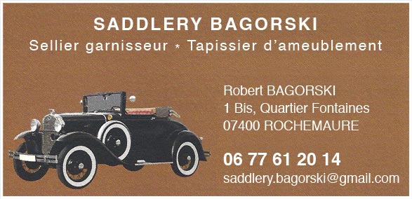 Saddlery Bagorski Rochemaure