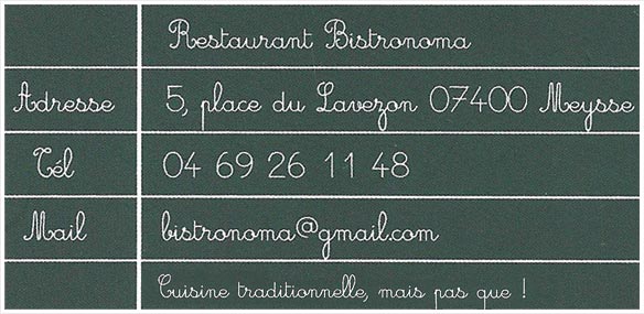 Restaurant Bistronoma