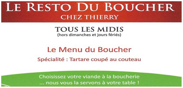 Le Resto du Boucher