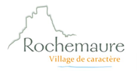 logo rochemaure village de caractère