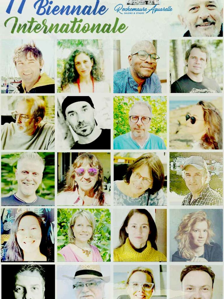 Biennale Internationale d'Aquarelle 2026 Rochemaure Aquarelle Ardèche