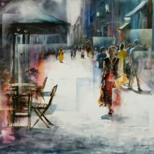 Véronique LEGROS-SOSA painting